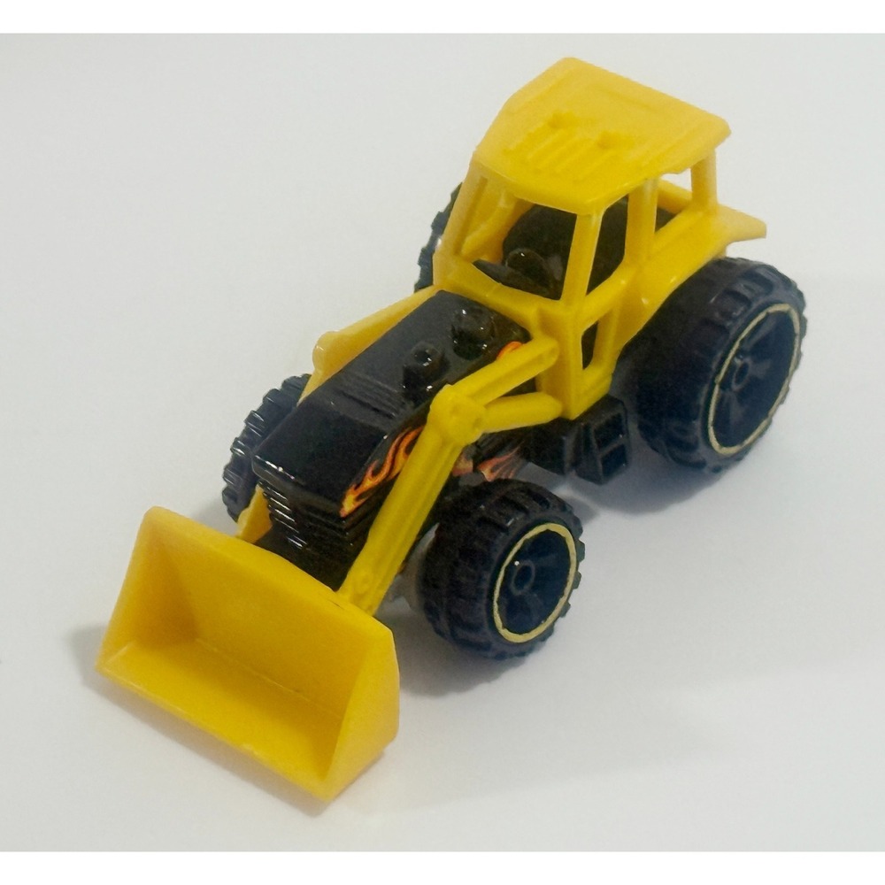 Hot Wheels TRACTOR from 5 Pack LOOSE Black/Yellow 1991